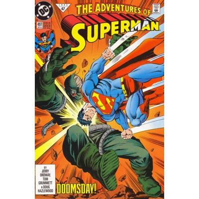 Adventures of Superman (1987) - 497 (Direct)(First)(9.4 - Near Mint)