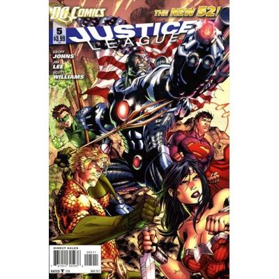 Justice League (2011) - 5 (Jim Lee Cover)