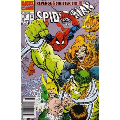 Spider-Man (1990) - 19 (Direct) (NM - Near Mint - 9.4)
