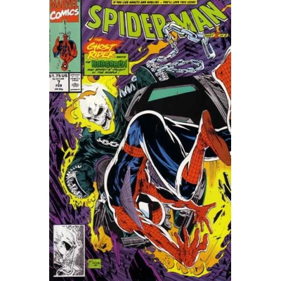 Spider-Man (1990) - 7 (Direct) (NM - Near Mint - 9.4)