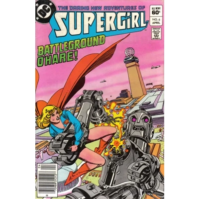 The Daring New Adventures of Supergirl (1982) - 6 (Newsstand)