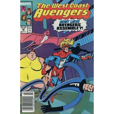 The West Coast Avengers (1985) #46 (Newsstand)
