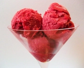 Lychee & Raspberry Sorbet