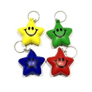 Star Stresball Keychain Star Stresball Keychain