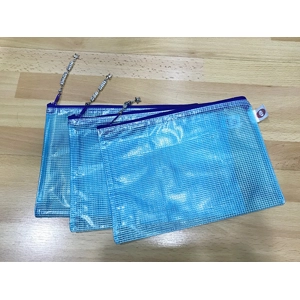 Customized Soft See-Through A5 Netted Pouch