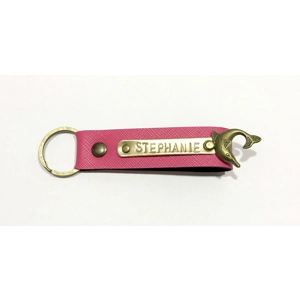 Customised Leather Keychain Customised Leather Keychain