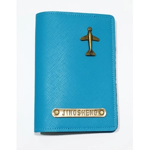 Customised Leather Passport Holder