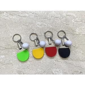 Table Tennis Keychain Table Tennis Keychain
