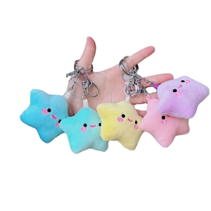 Star Plushie Keychain Star Plushie Keychain