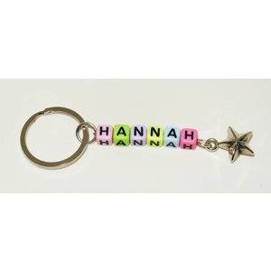 Customized Beads Keychain Customized Beads Keychain