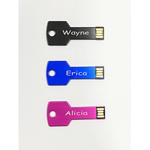 Laser Engraved Key Thumbdrive (4 GB)