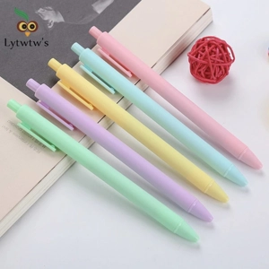 Laser Engraved Macaron Gel Ink Pen