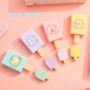 Cartoon Magic Ice Cream Eraser