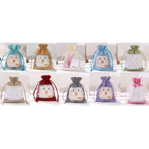 Drawstring Pouch with Window