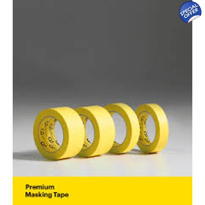 Q1 Premium Masking Tape 24mm 36 Rolls Q1 Premium Masking Tape 24mm 36 Rolls