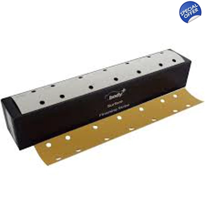 Mirka Body+ Gold 70x420mm 14 Hole Grip Strips Mirka Body+ Gold 70x420mm 14 Hole Grip Strips