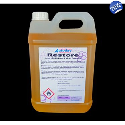 Autoday Restore Rubber & Vinyl Dressing 5 Litre