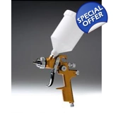 APS HVLP Gold Pro Gravity Spray Gun 1...
