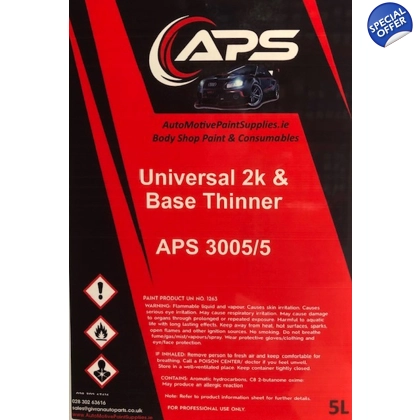 APS Universal 2k & Base Thinner 5 Litre APS Universal 2k & Base Thinner 5 Litre