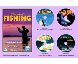 Mad About Fishing - 4 DVD Set Volume 1