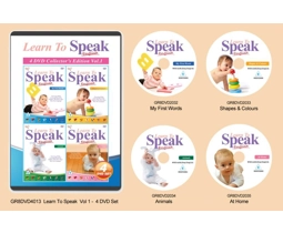 Learn To Speak English - 4 DVD Set - Volume 1