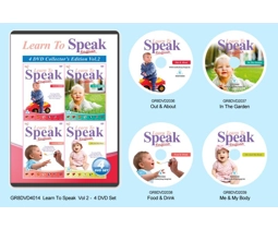 Learn To Speak English - 4 DVD Set - Volume 2