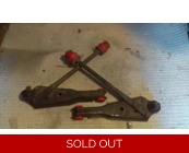 Wishbone + Tie bars set with PU bushes