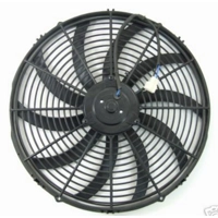 16 Inch SuperSlim Black Whirlwind Electric Fan