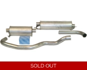 240 turbo front pipe back system