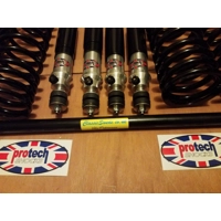 120 Amazon & P1800 60mm fixed rate spring lowering package Protech