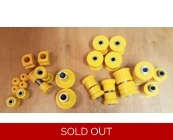 Yellow Full poly bush set for Volvo 200 series 2..