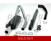 Estate twin downpipe Simons sport system