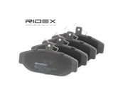 Front brake pad set