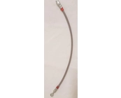 Extra long braided brake hose with banjo fitting..