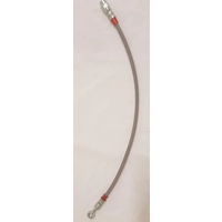 Extra long braided brake hose with banjo fitting - for R caliper