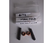 B172 exhaust manifold to downpipe studs with nuts