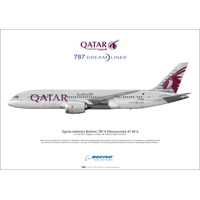 Qatar Airways Boeing 787-8 Dreaml..