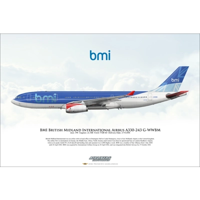 BMI British Midland Airbus A330-243 G-WWBM BMI British Midland Airbus A330-243 G-WWBM