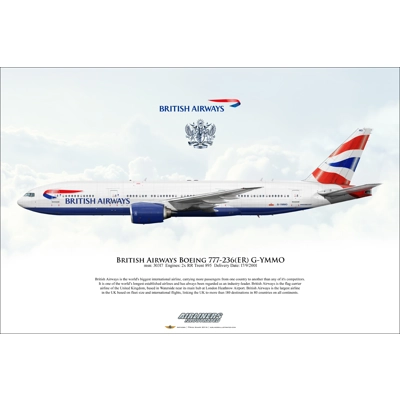 British Airways Boeing 777-236ER G-YMMO British Airways Boeing 777-236ER G-YMMO