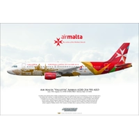 Air Malta Valletta Airbus A320-21..