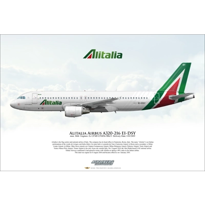 Alitalia Airbus A320-216 EI-DSY