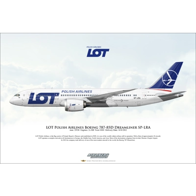 LOT Polish Airlines Boeing 787-85D Dreamliner SP-LRA