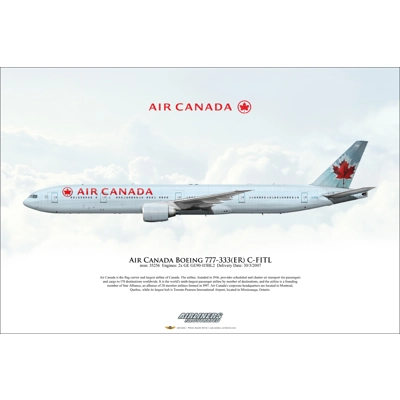 Air Canada Boeing 777-333ER C-FITL Air Canada Boeing 777-333ER C-FITL