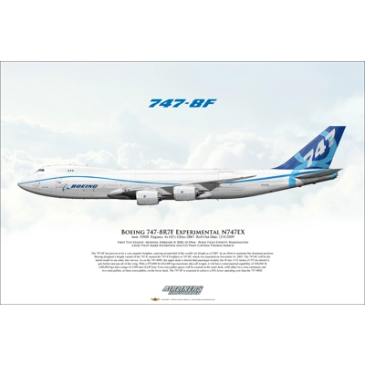 Boeing 747-8R7F Experimental N747EX