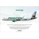 Frontier Airlines “Grizwald the Bear” Airbus A32..