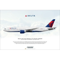 Delta Air Lines Boeing 777-232LR ..