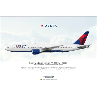Delta Air Lines Boeing 777-232LR N702DN