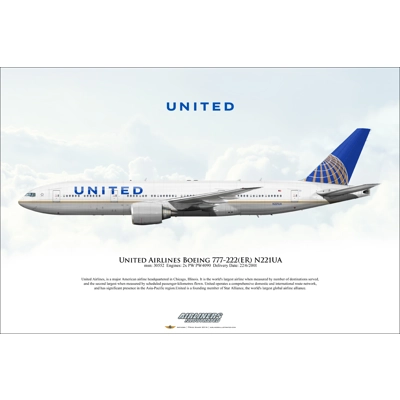 United Airlines Boeing 777-222ER N221UA
