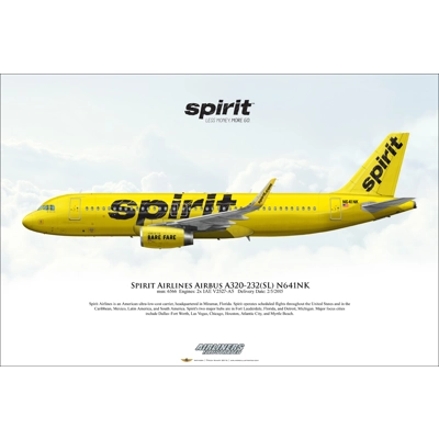 Spirit Airlines Airbus A320-232SL N641NK