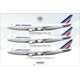 Air France Boeing 747 F-GEXA F-GITJ F-GIUA